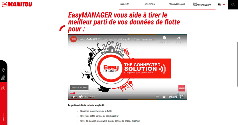 EDI - Constructeur - Gestion de flotte EASYMANAGER