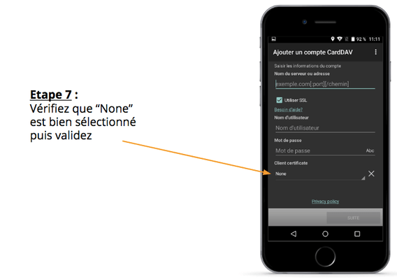 Synchronisation des contacts - CRM - Synchroniser mes contacts CRM blgCloud sur mon téléphone iOS ou Android